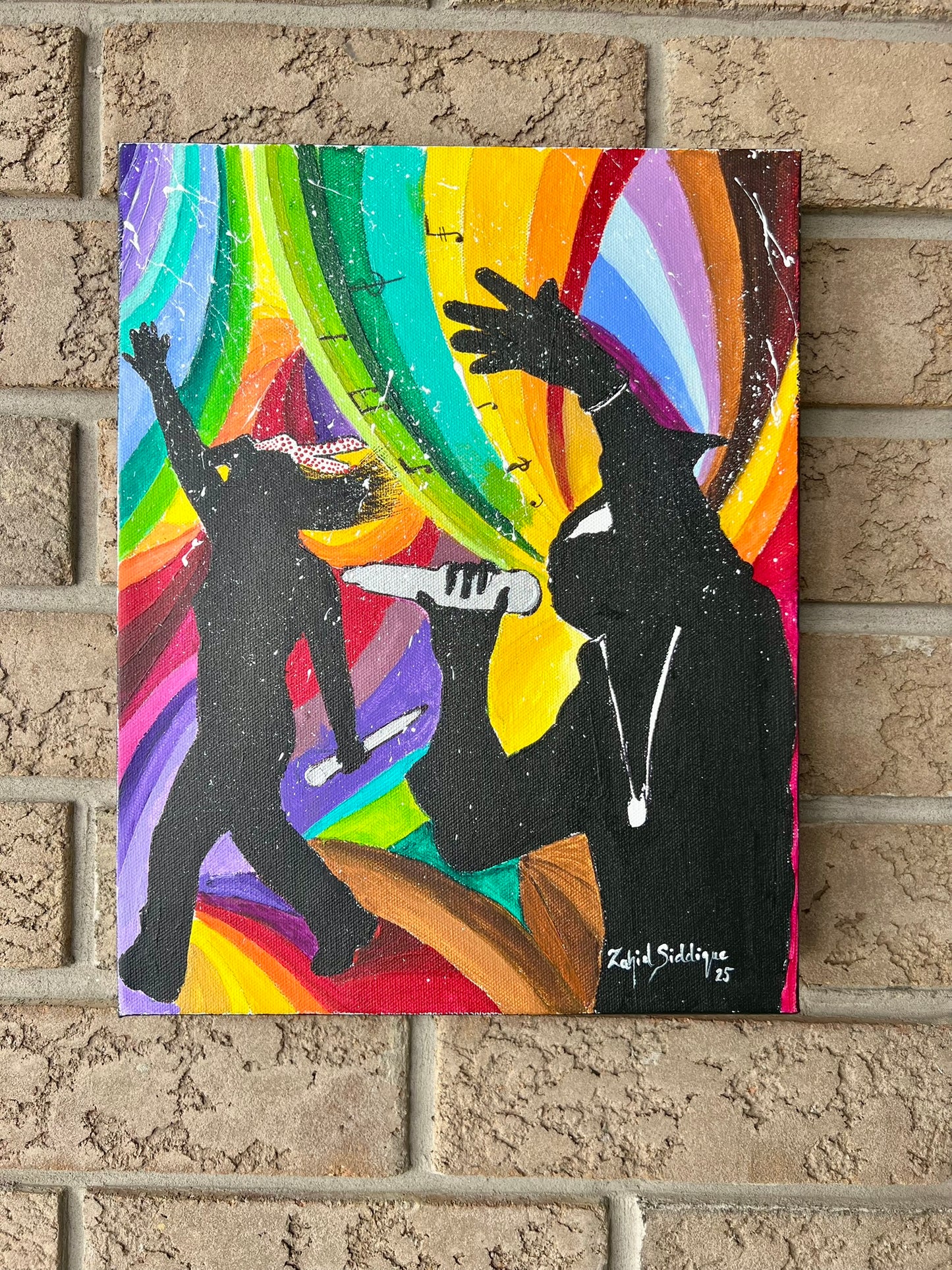 Power of Music – 11" x14" Gallery Wrapped Stretched Canvas