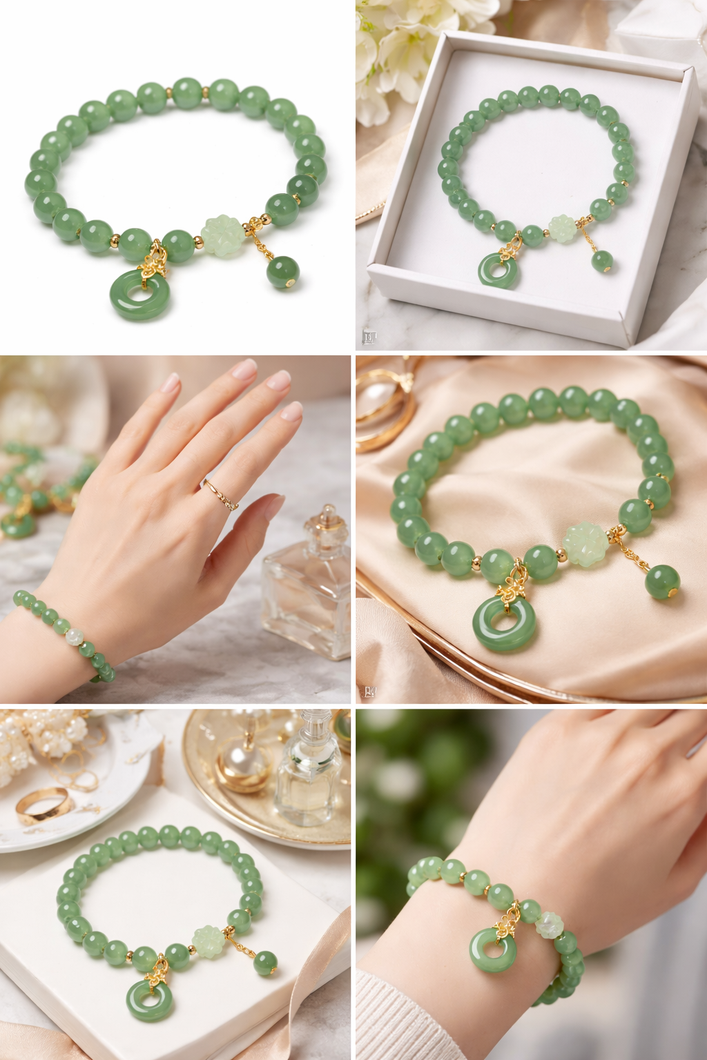 Four Leaf Clover Bracelet – Symbolic Beaded Bracelet | Zed Symbolic Collection