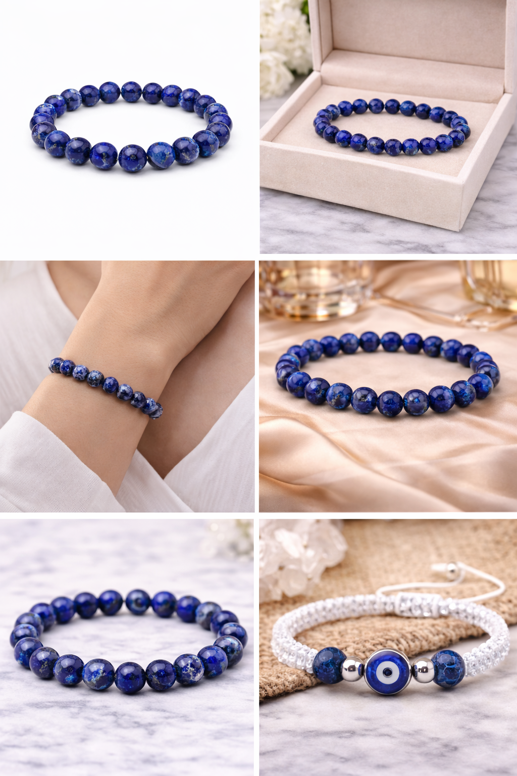 Lapis Lazuli Bracelet (Phoenix Design) – Natural Gemstone Bracelet | Zed Symbolic Collection