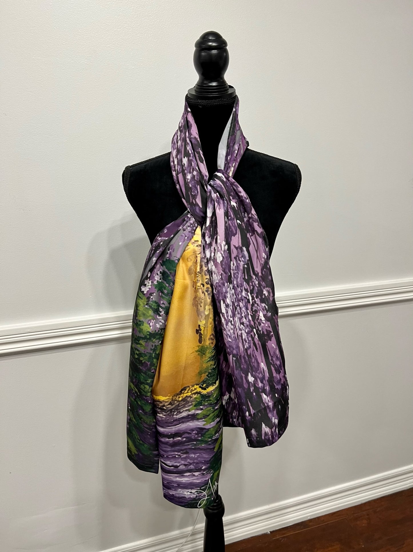 A New Beginning - Art Silk Scarf