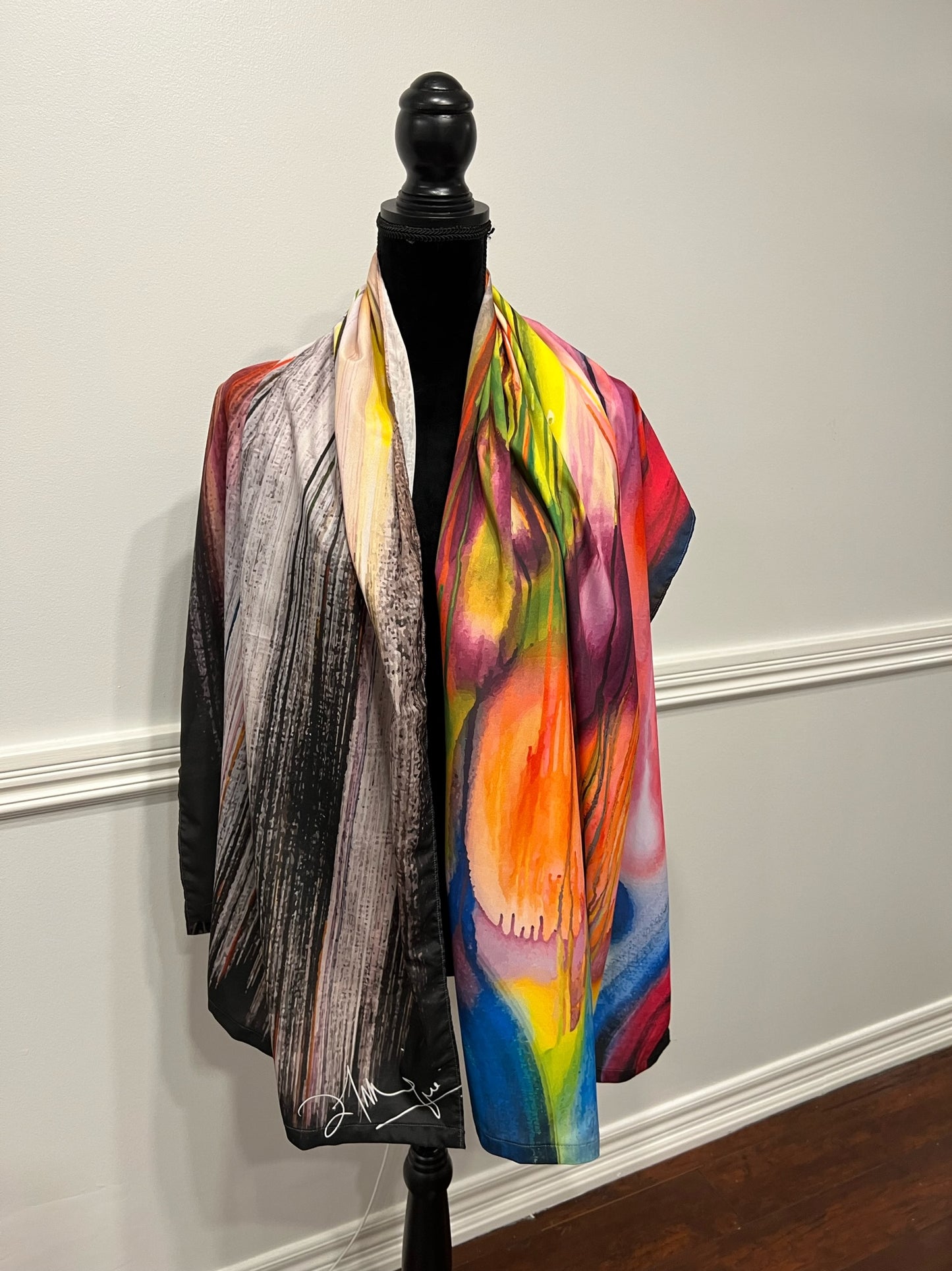 Harmony of Hope - Art Silk Scarf