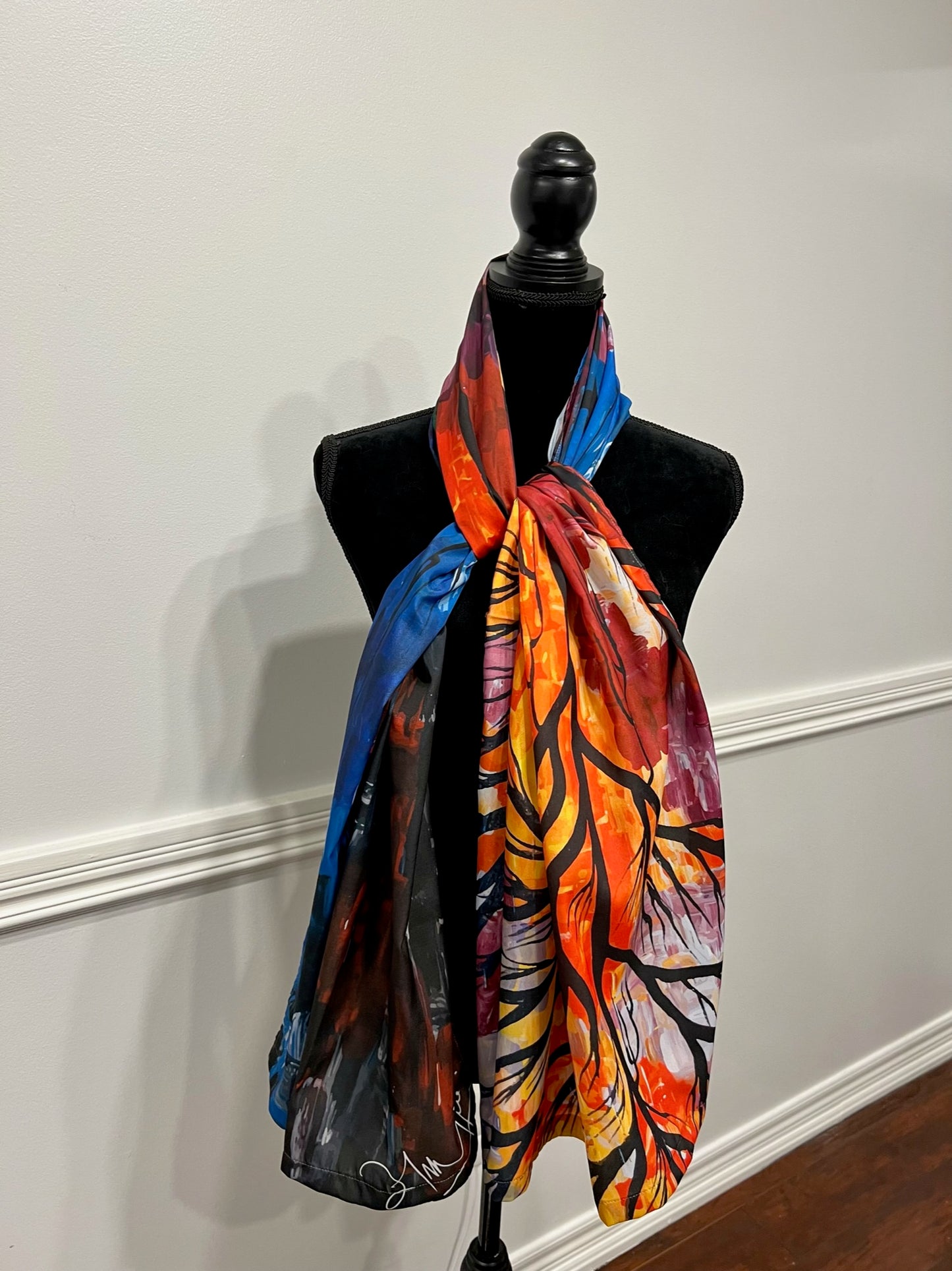 Hopeful - Art Silk Scarf