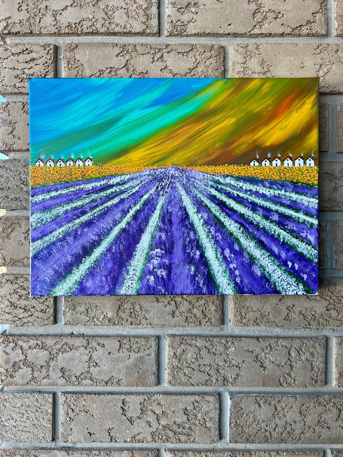 Levander Dreams –12"x16" Gallery Wrapped Stretched Canvas