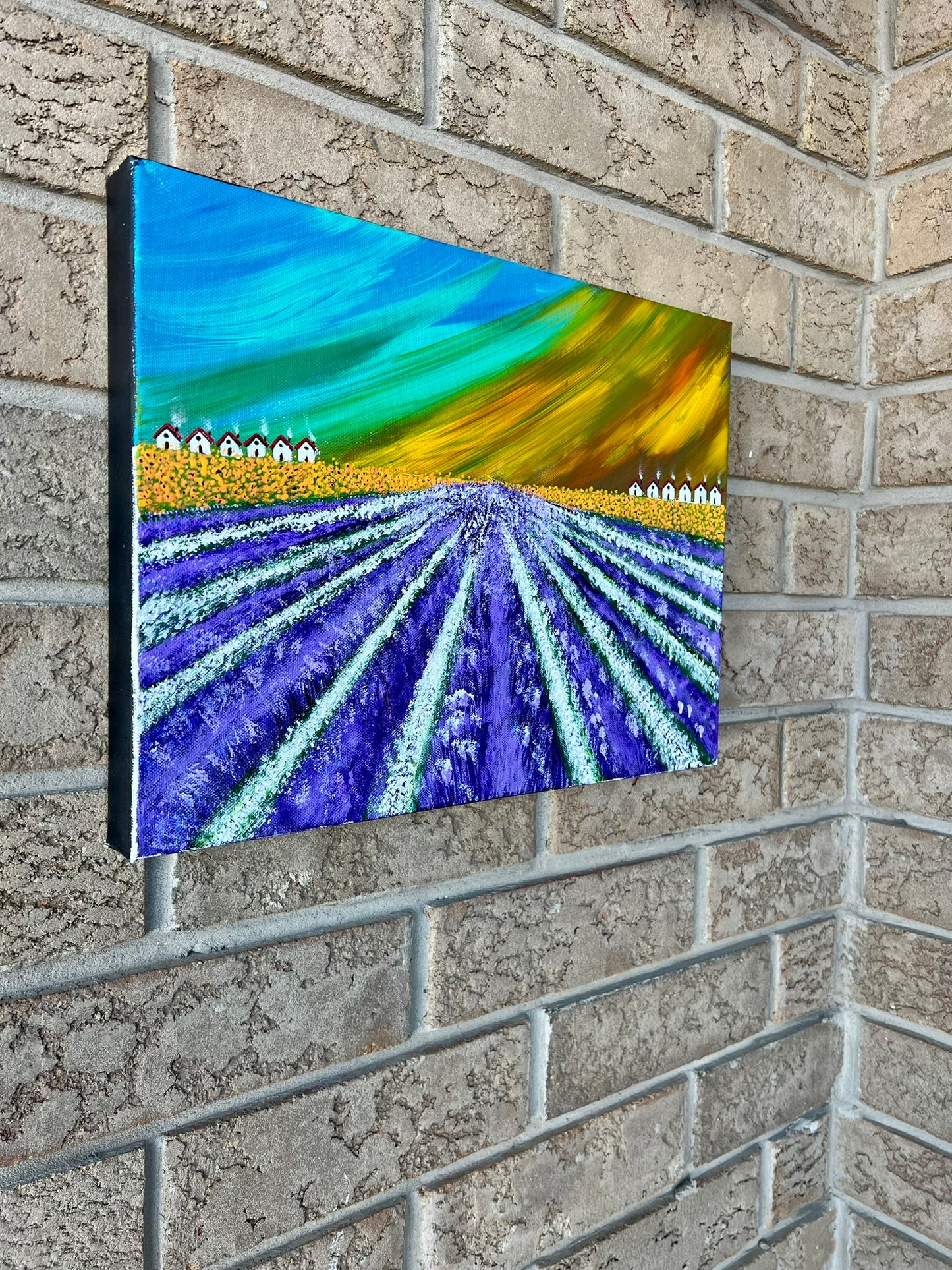Levander Dreams –12"x16" Gallery Wrapped Stretched Canvas