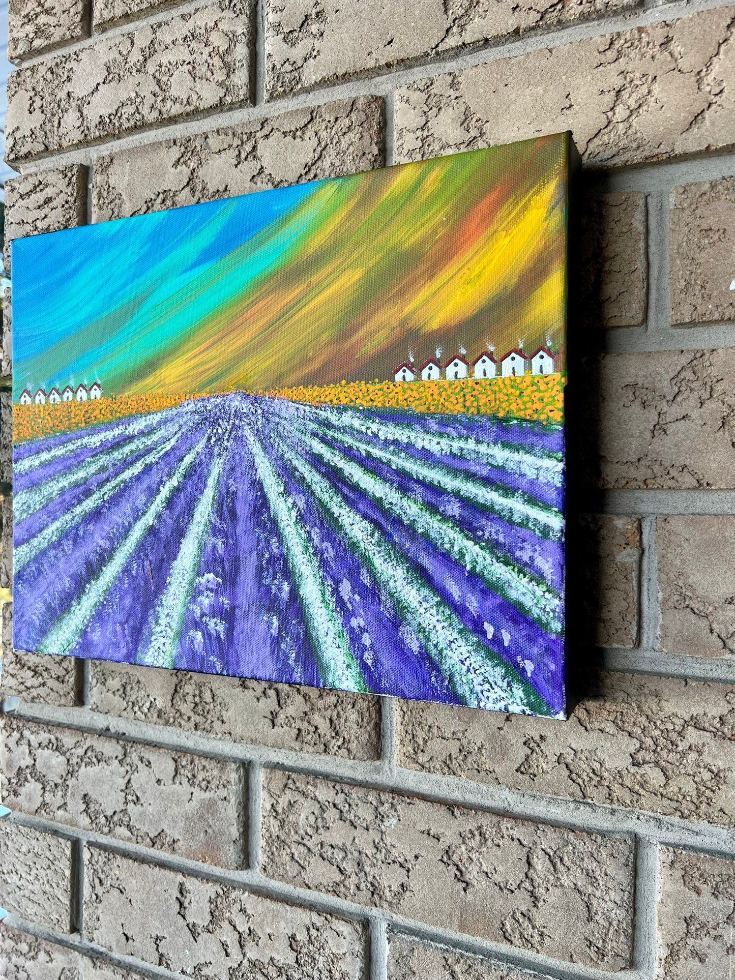 Levander Dreams –12"x16" Gallery Wrapped Stretched Canvas