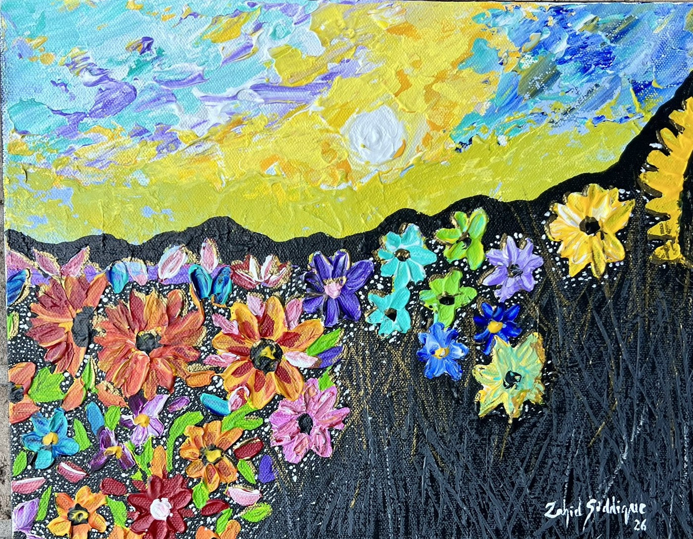 Beneath the Sun – 11"x14" Gallery Wrapped Stretched Canvas