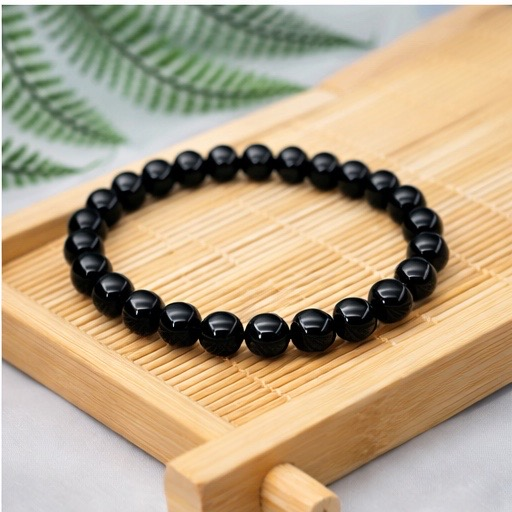 Black Onyx Bracelet – Natural Gemstone Bracelet | Zed Symbolic Collection
