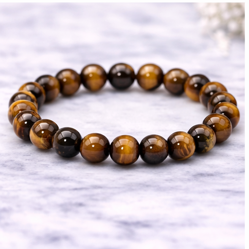 Tiger Eye Bracelet – Natural Gemstone Bracelet | Zed Symbolic Collection
