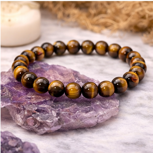 Tiger Eye Bracelet – Natural Gemstone Bracelet | Zed Symbolic Collection