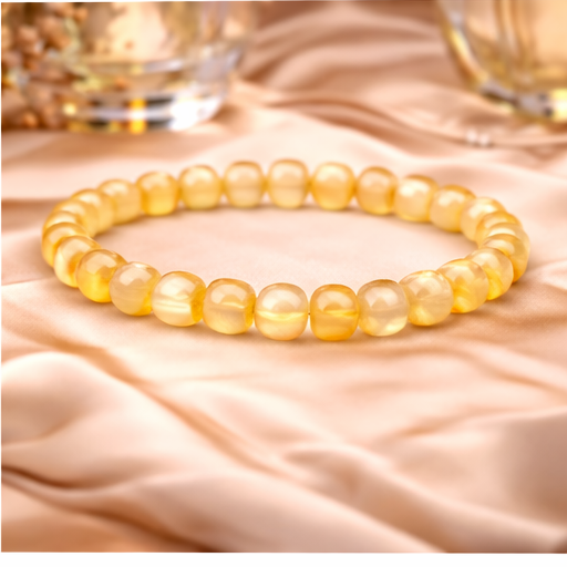 Citrine Bracelet – Natural Gemstone Bracelet | Zed Symbolic Collection