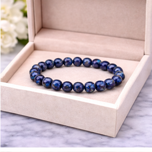 Lapis Lazuli Bracelet (Phoenix Design) – Natural Gemstone Bracelet | Zed Symbolic Collection