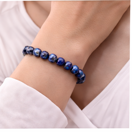 Lapis Lazuli Bracelet (Phoenix Design) – Natural Gemstone Bracelet | Zed Symbolic Collection