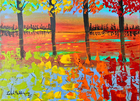 Mirror Yourself –12"x16" Gallery Wrapped Stretched Canvas