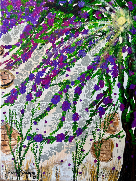 “Fleeting Shadows” –12"x16" Gallery Wrapped Stretched Canvas
