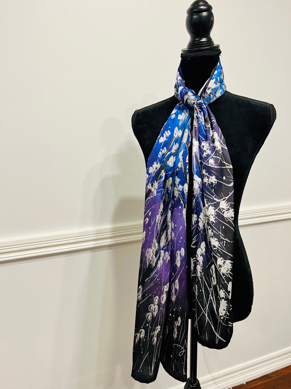 Meditation - Art Silk Scarf