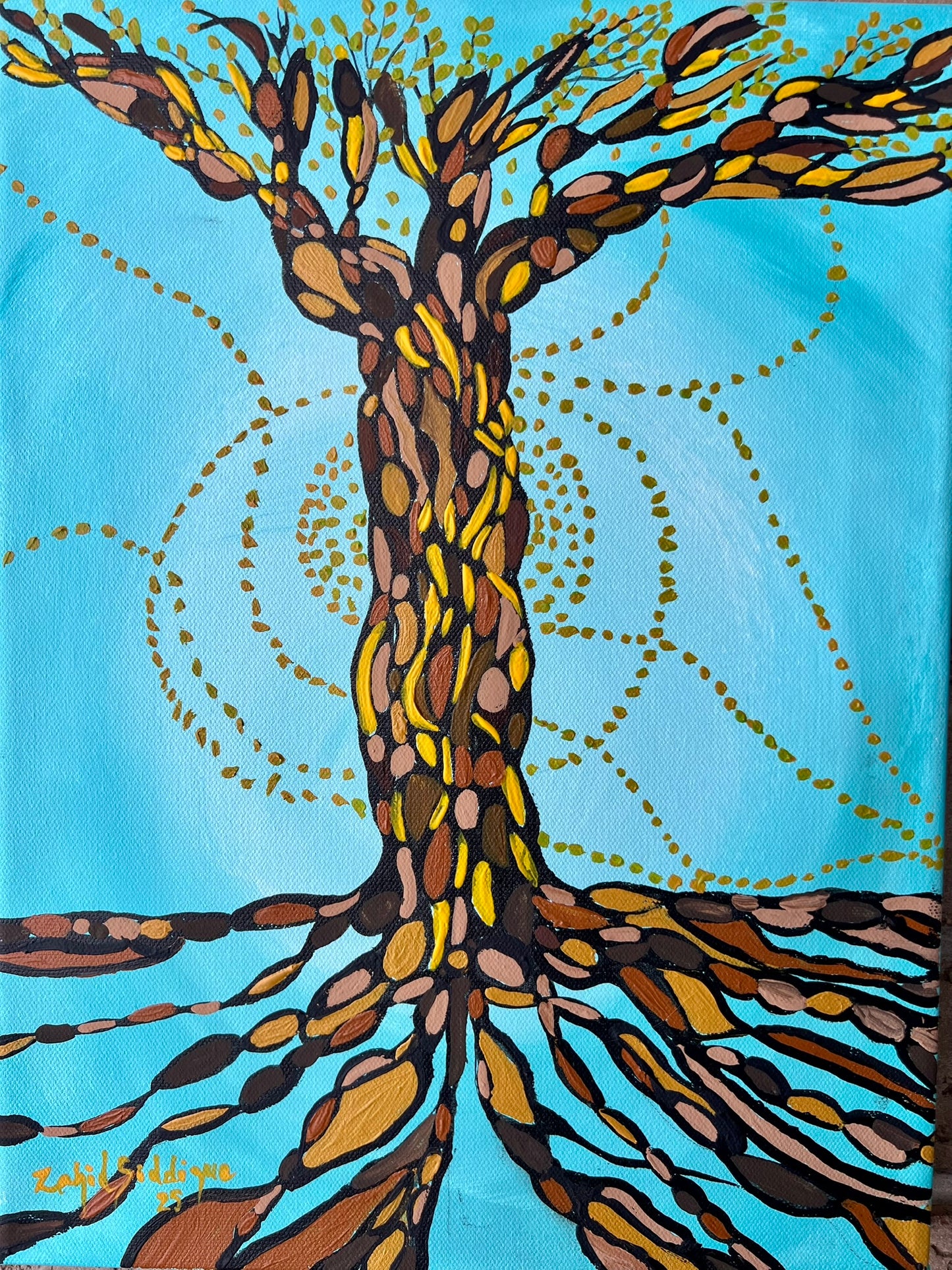 “Tree of Life” –12"x16" Gallery Wrapped Stretched Canvas