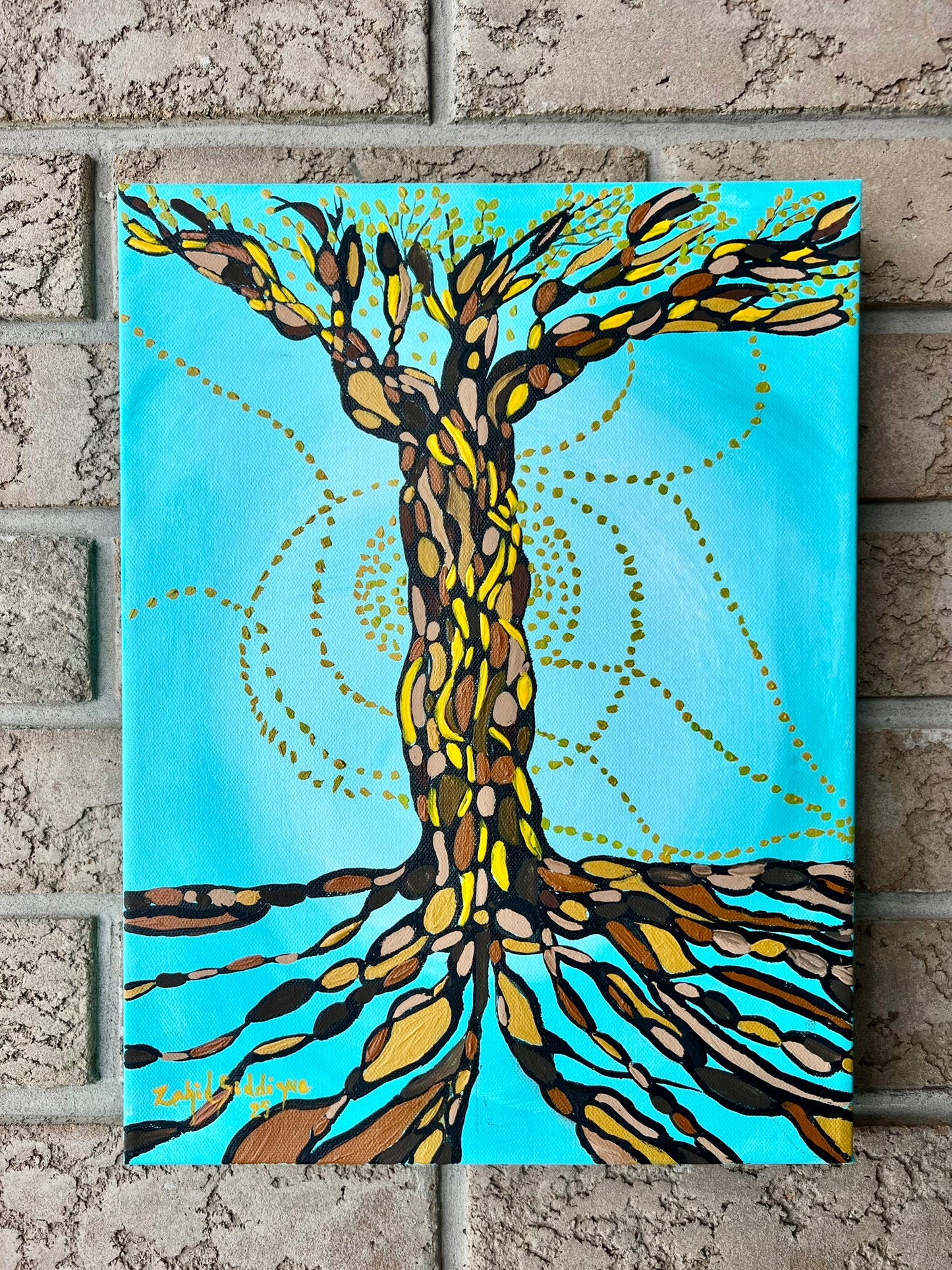 “Tree of Life” –12"x16" Gallery Wrapped Stretched Canvas