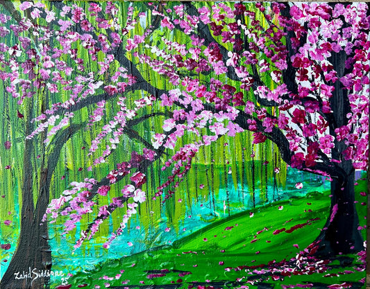 Timeless Companions –  14"x11" Gallery Wrapped Stretched Canvas